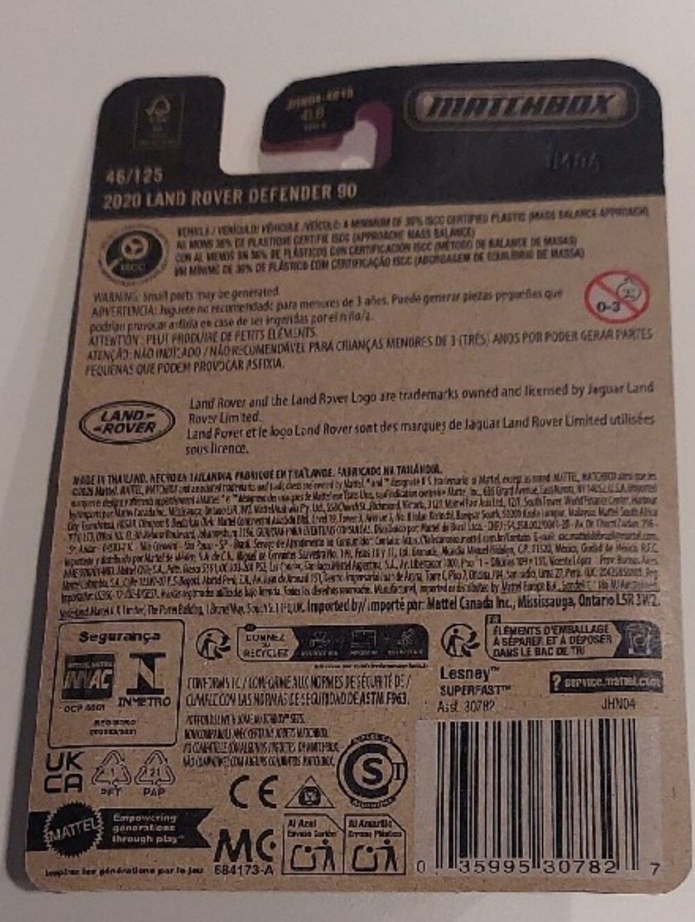 Matchbox 2020 Land Rover Defender 90 - New! - Picture 2 of 7